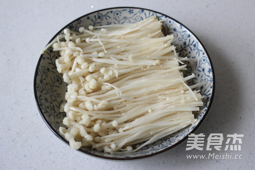 Shrimp Enoki Mushroom recipe