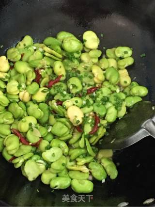 Garlic Broad Beans recipe