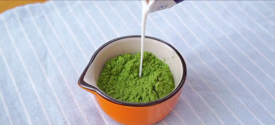 Tofu Matcha Pudding recipe