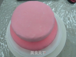 Double Fondant Cake recipe