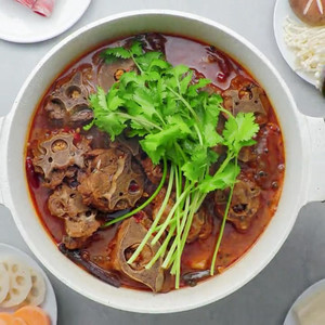 Spicy Lamb Scorpion Hot Pot recipe