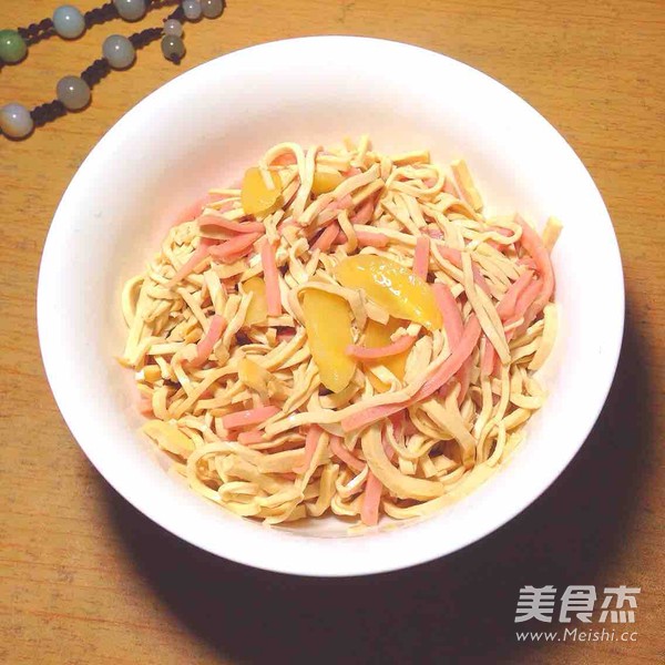 Huaiyang Hot Dry Silk recipe