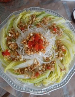 Garlic Vermicelli Baby Cabbage-cabbage to Make Seafood Flavor recipe