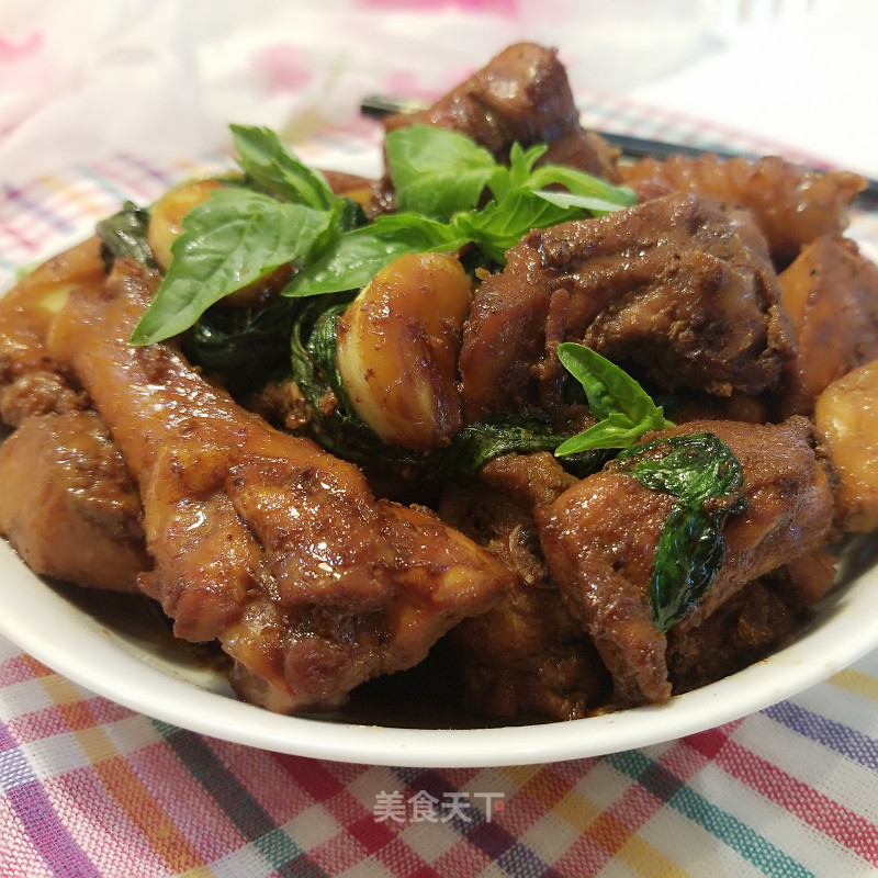 Taiwanese Three Cup Chicken