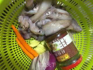 Sauce Fried Squid recipe