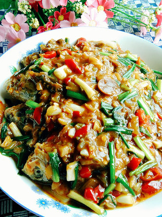Roasted Crucian recipe