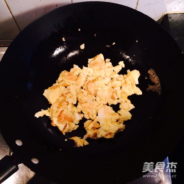 Fried Rice with Pork Floss and Egg recipe