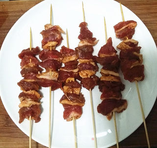 【jiangsu】orleans Cumin Lamb Skewers (microwave Version) recipe