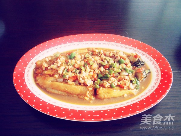 Eggplant with Minced Meat and Fish Flavor recipe