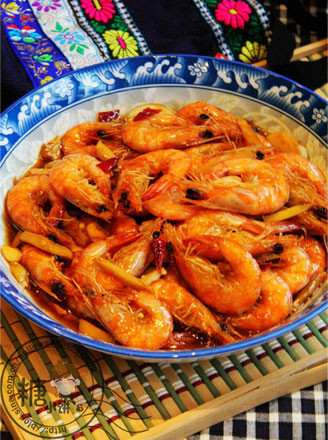 Anhydrous Red Braised Prawns recipe