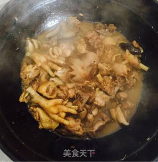 Stewed Chicken with Mushrooms recipe