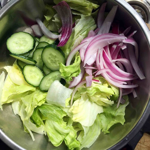 Oil and Vinegar Salad recipe