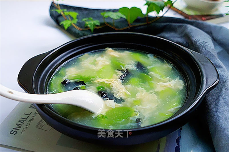 Loofah and Egg Soup recipe
