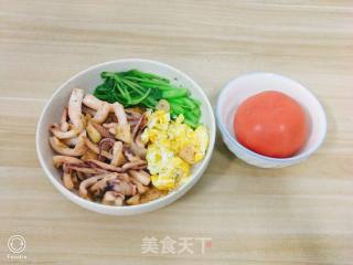 Stir Fried Squid with Garlic recipe