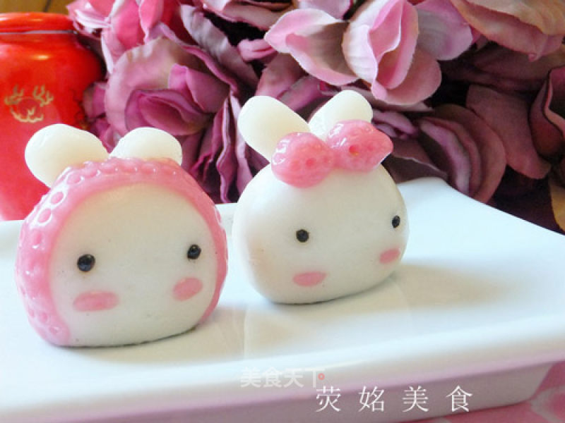 Super Cute Rabbit with Glutinous Rice recipe