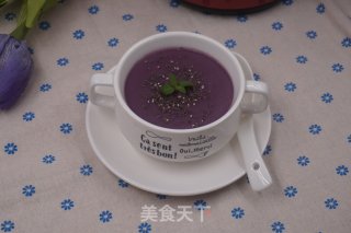 Purple Potato Poria Millet Paste recipe