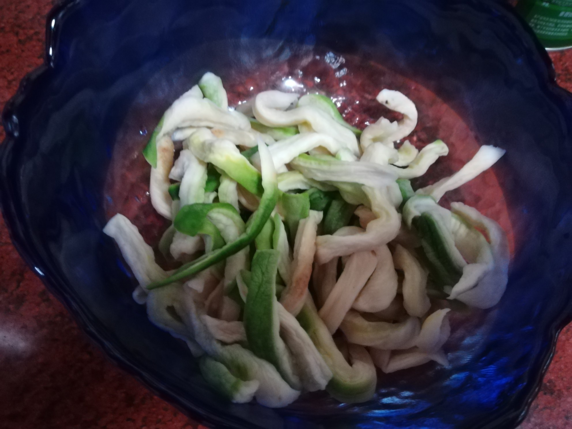 Mixed Green Radish recipe