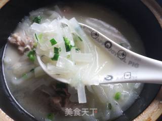 Spicy and Sour Radish Peel recipe