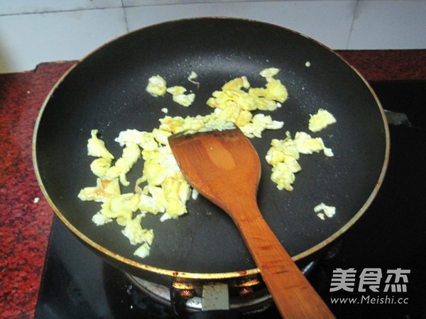 Fried Rice with Green Beans and Eggs recipe