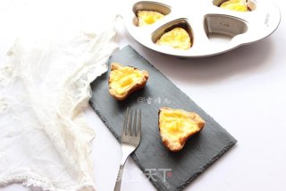 #炉美食#orange-flavored Egg Tart recipe