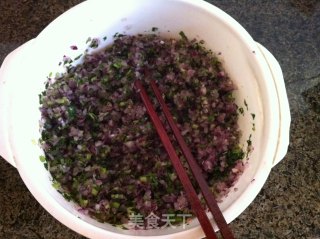 Fried Scallion and Cilantro Meatballs recipe