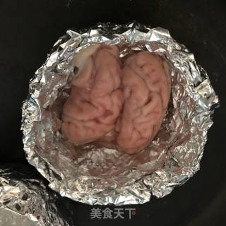 Tin Foil Roasted Brain Flower recipe