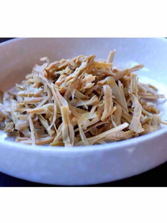 Sesame Oil Dried Bamboo Shoots recipe