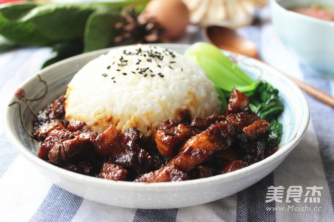 Taiwanese Braised Pork Rice recipe