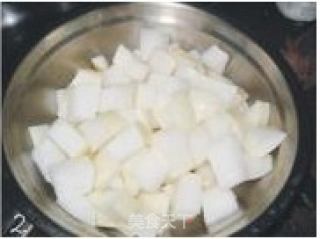 Korean Spicy Radish recipe