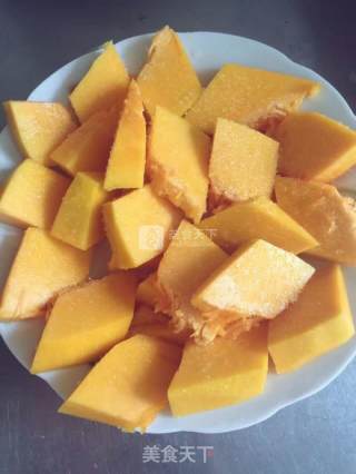 Creamy Purple Sweet Potato Pumpkin recipe