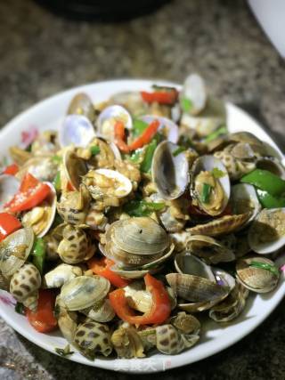 Stir-fried Flower Snail recipe