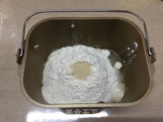 Pork Floss Sausage Buns recipe