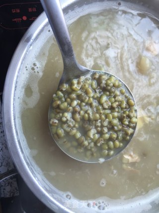 Brown Sugar, Ginger, and Mung Bean Soup recipe