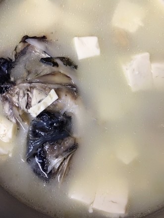 Tofu Fish Head Soup recipe