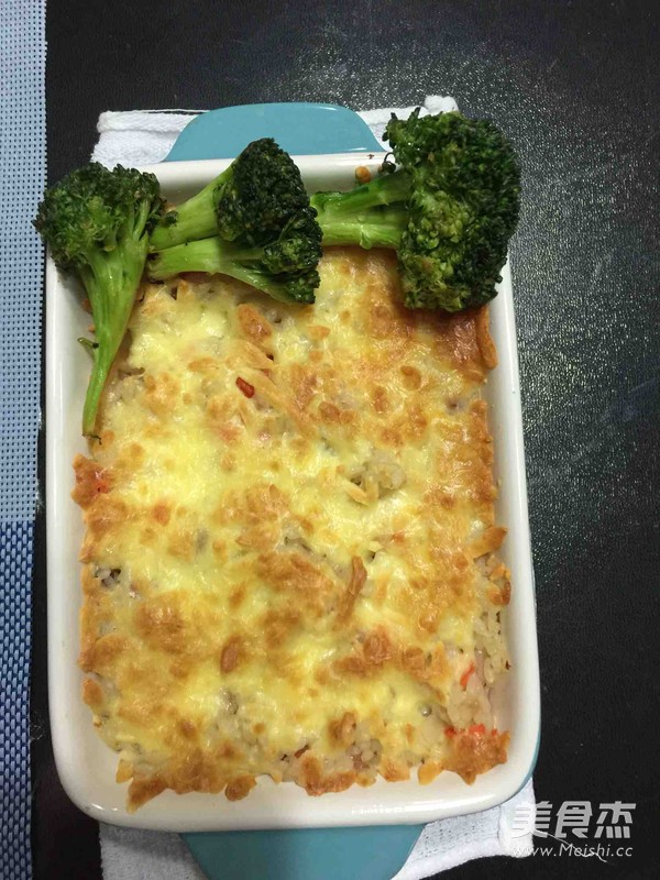 Cheese Baked Rice recipe