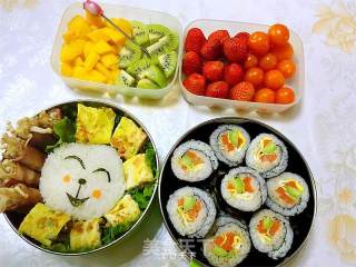 Spring Outing Bento recipe