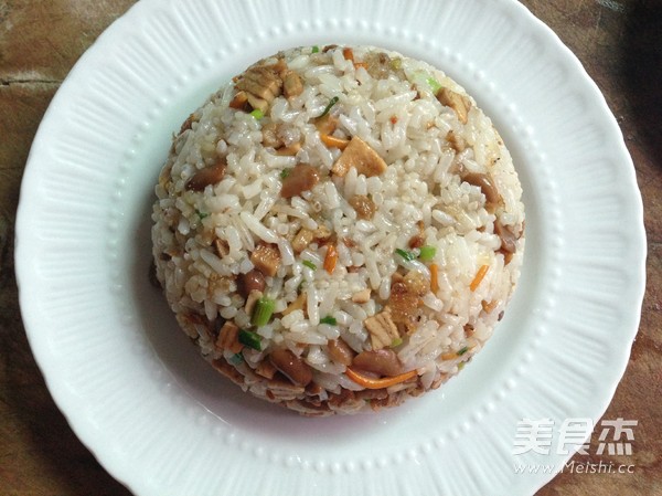 Fried Rice with Cordyceps Flower Pork Sauce recipe