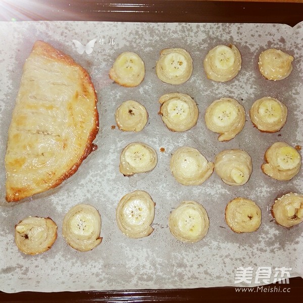 Banana Roll and Banana Pie recipe