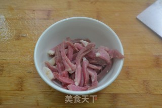 [stir-fried Bacon with Parsley] (heating is The Key) recipe