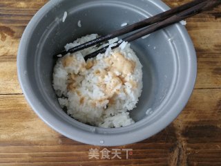 Salted Egg Yolk Rice Sandwich recipe