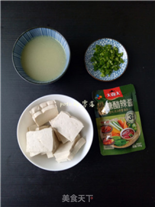 [sichuan] Tofu in Sweet and Sour Hot Sauce recipe