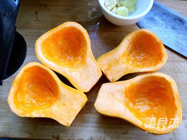 Pumpkin Steamed Eggs recipe