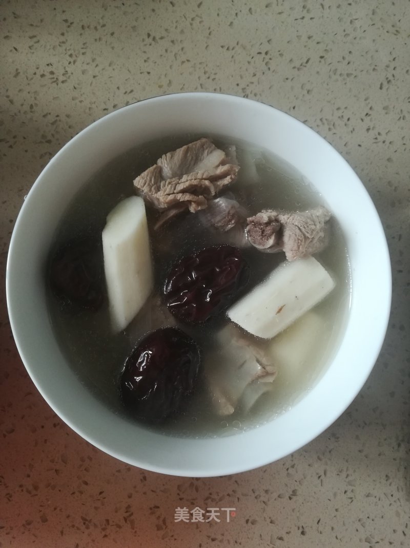 Yam and Red Date Pork Ribs Soup recipe
