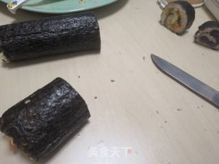 Cucumber Carrot Sushi recipe