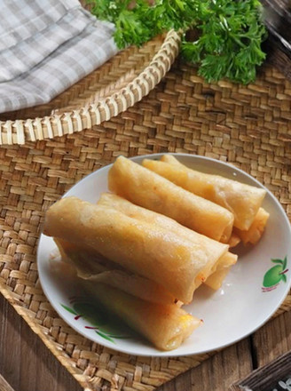 Leek Spring Rolls recipe