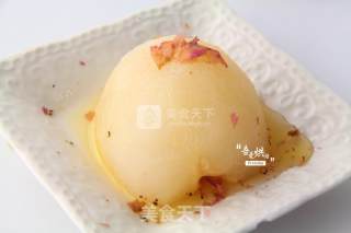 Good Medicine for Relieving Cough and Moisturizing The Lungs-stewed Sydney with Honey and Rock Sugar recipe