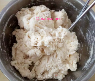 Hand Kneaded Bean Paste Flower Bread recipe
