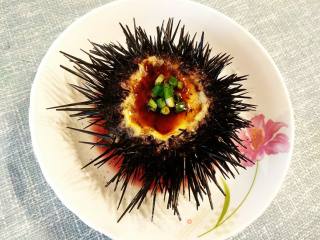 Sea Urchin Steamed Egg recipe