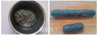 #the 4th Baking Contest and is Love to Eat Festival# Molar Black Sesame Butter Biscuits recipe