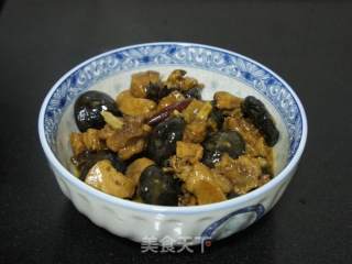 Stewed Chicken with Mushrooms recipe